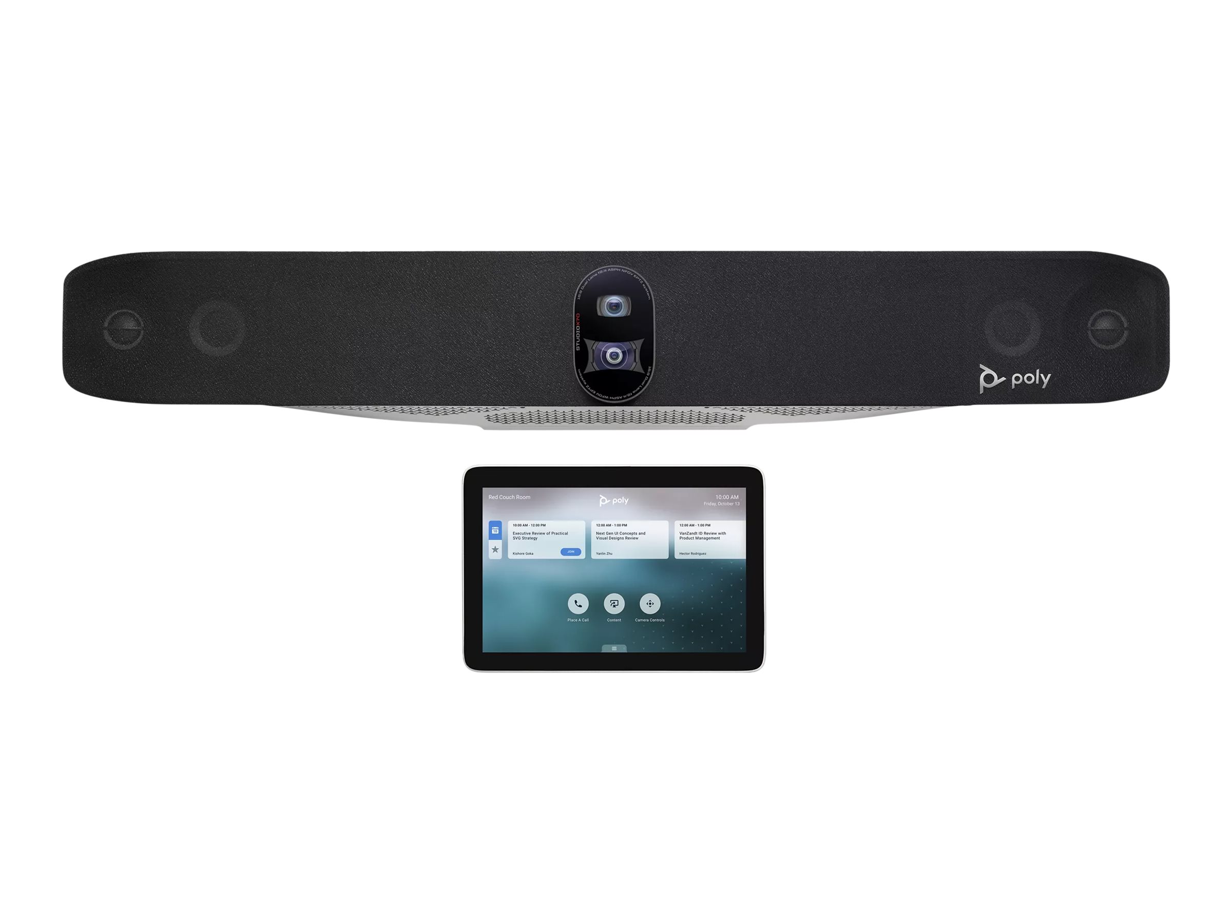 Polystudio X70 + Poly Tc8 Intergrated Duo Cam