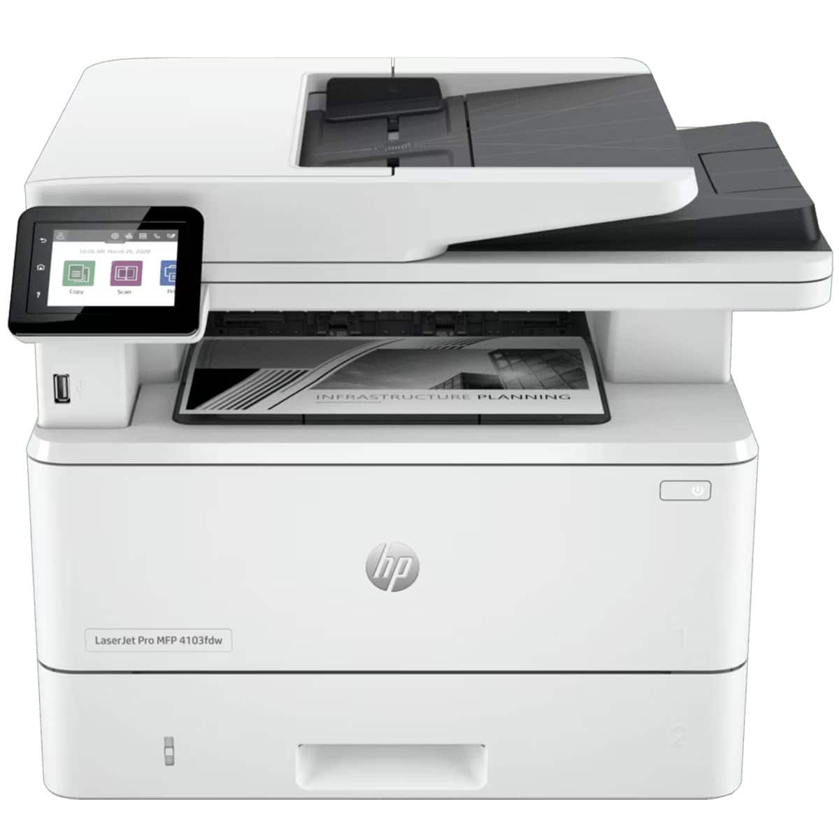 HP Laser Jet 4103fdw Mono Laser Printer